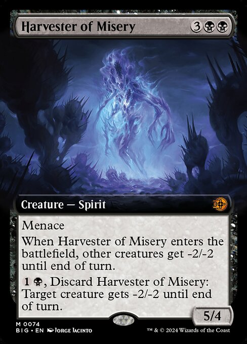 Big 74 harvester of misery