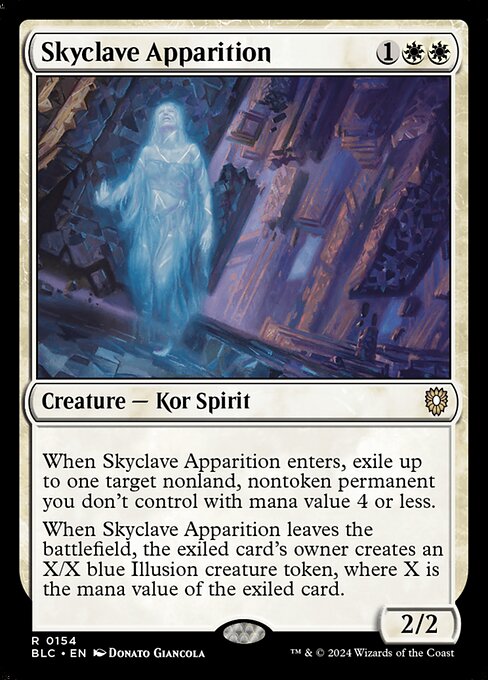 Blc 154 skyclave apparition